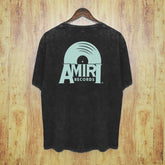 Amiri Washed Distressed T Shirt Printed Trendy Pure Cotton